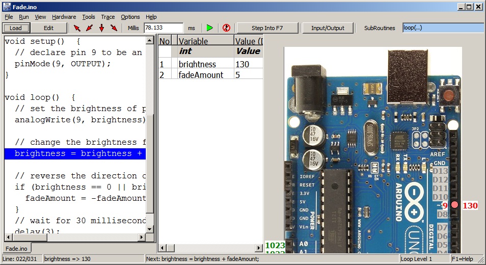 Simulator for Arduino Free screenshot